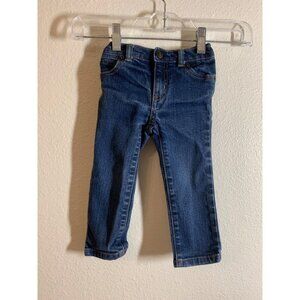 Crazy 8 Denim Blue Jeans Toddler Girls Size 18-24 Months K7